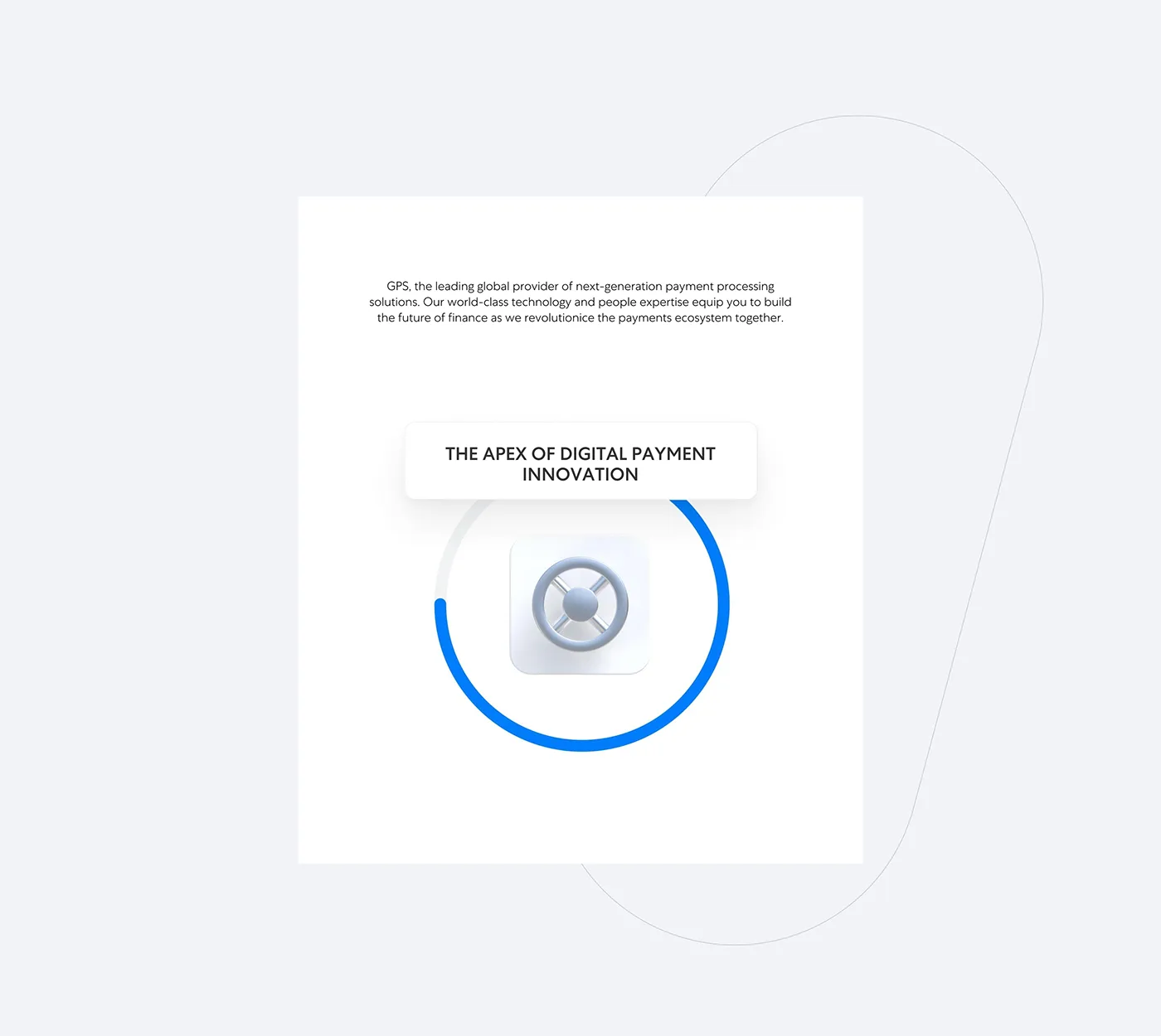 Hero concept and the style system — type, 3D icons, colour.